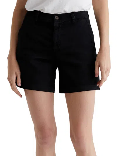 AG JUDE HIGH WAIST SHORT IN SULFUR BLACK