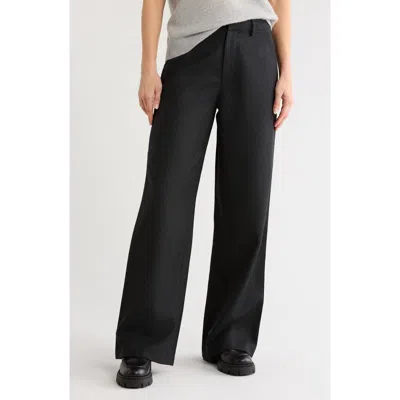 Ag Kerra Wide Leg Pants In Black