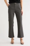 Ag Kinsley Plaid Bootcut Jeans