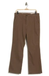 Ag Kinsley Plaid Bootcut Jeans In Pixie Gingham Taupe Multi
