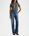 Ag Kora High-rise Wide-leg Jeans In 16 Years Sovereign
