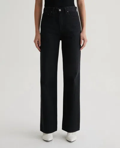 Ag Kora High Rise Wide Leg Jeans In Black