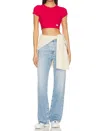 Ag Kora High Rise Wide Leg Jeans In Sunset Blue In Blue