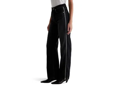 Ag Kora High-rise Wide Leg In Demure In Black