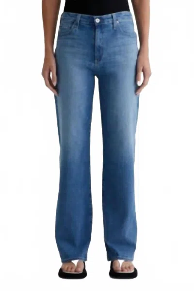 Ag Kora Straight Leg Denim Jeans In Fortunate In Multi