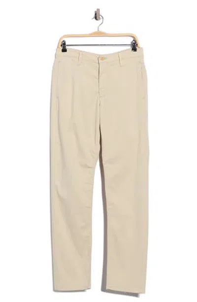 Ag Kullen Flat Front Stretch Sateen Chinos In Neutral