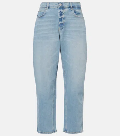 Ag Le Mans Wide-leg Jeans In Blue