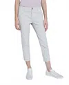Ag Leatherette Caden Pant In Light Pale Smoke In White