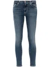 Ag Legging Ankle Skinny Jeans In Blue