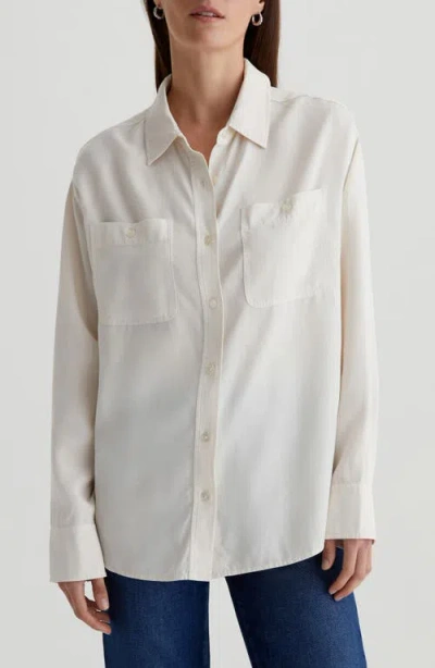 Ag Leny Shirt In Powder In Cream