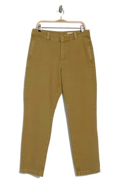 Ag Lochlan Cotton Trousers In Sulfur Vinte Khaki