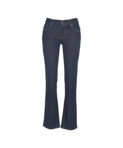 Ag 'los Angeles' Flared Jeans In Blue