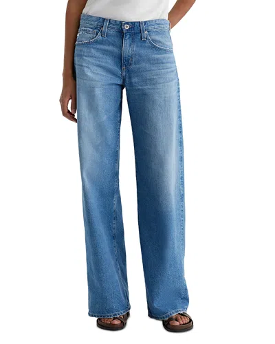 AG ADRIA LOW RISE WIDE LEG JEANS IN FLASHBACK