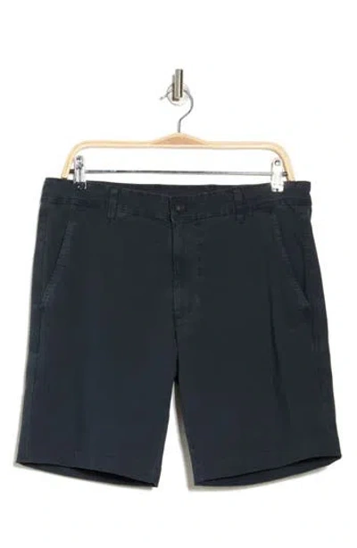 Ag Lux Flat Front Chino Shorts In Blue