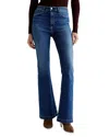 Ag Madi High Rise Flare Jeans In Forgotten In Blue