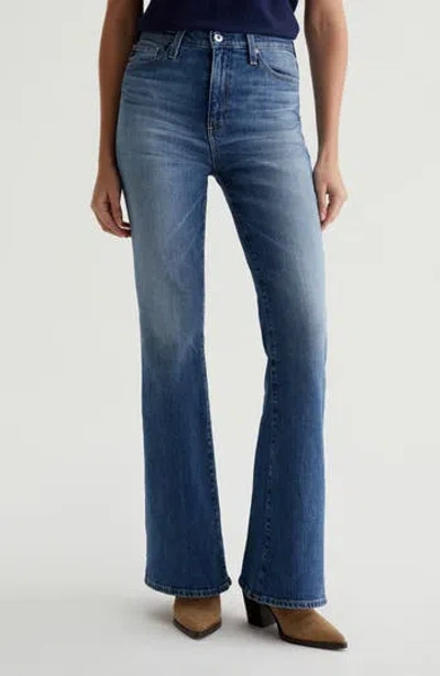 Ag Madi High-rise Flare Jeans In Deja Vu