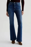 Ag Farrah Mid Rise Bootcut Jeans In Epilogue In Blue