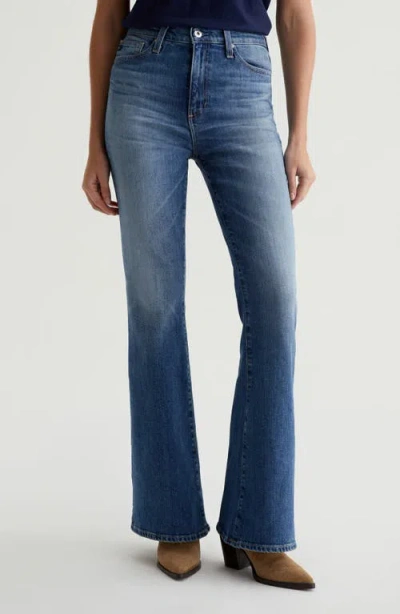 Ag Madi High-rise Flare Jeans In Deja Vu