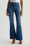 Ag Madi Raw Hem High Waist Flare Jeans