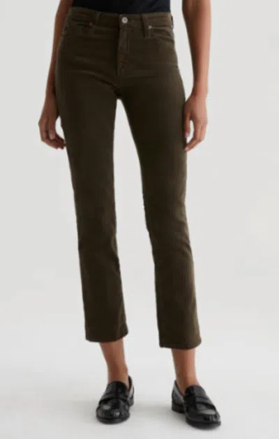 Ag Mari Corduroy Jeans In Rich Umber In Multi