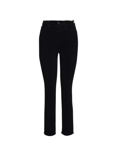 Ag Mari Corduroy Trousers In Black