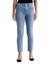 Ag Mari Crop Jeans In 24 Years Looking Glass In Multi