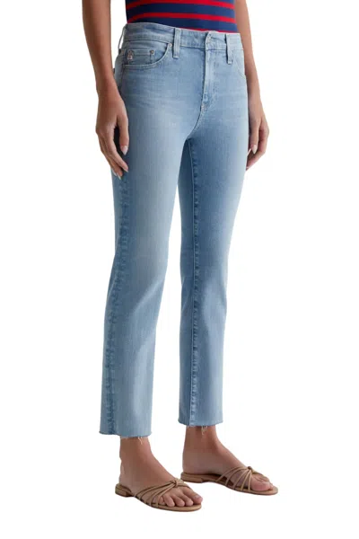 Ag Mari Crop Jeans In 24 Years Looking Glass In Multi