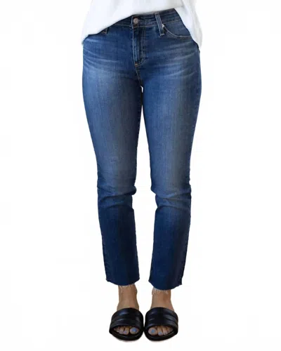 Ag Mari Crop Jeans In Denim In Blue