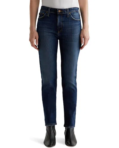 AG MARI EXTENDED MID RISE SLIM STRAIGHT JEANS IN 9 YEARS HELSINKI