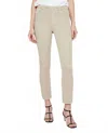 Ag Mari High Rise Slim Straight Jean In Dry Dust In Brown