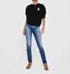 AG MARI HIGH RISE STRAIGHT JEANS IN BROADWAY