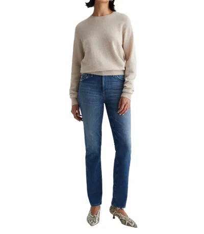 Ag Mari High Slim Straight Jeans In 14 Years Metaphor In Multi