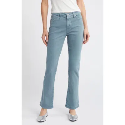Ag Mari High Waist Slim Ankle Straight Leg Jeans In Sulfur Blue Tranquil