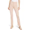 Ag Mari High Waist Slim Ankle Straight Leg Jeans In Vinte Pink