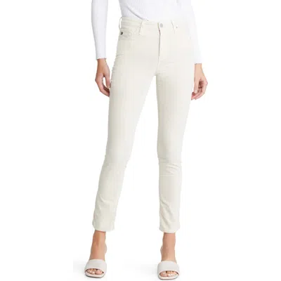 AG AG MARI HIGH WAIST SLIM ANKLE STRAIGHT LEG JEANS