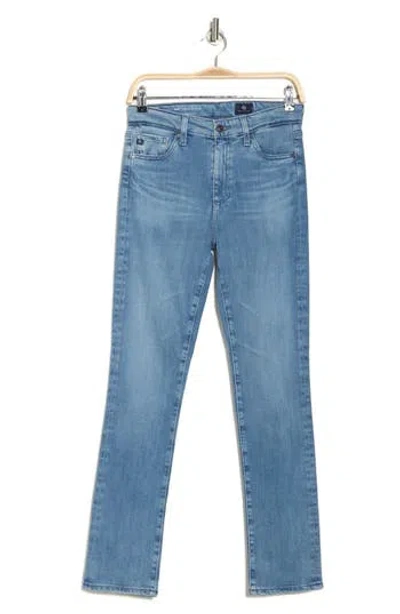 Ag Mari High Waist Slim Straight Leg Jeans In Reload