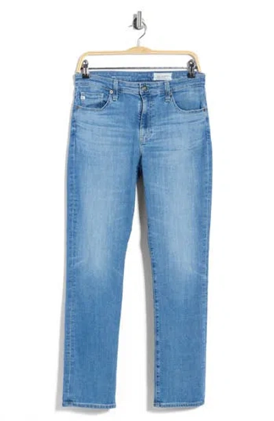 Ag Mari High Waist Straight Leg Jeans In Blue
