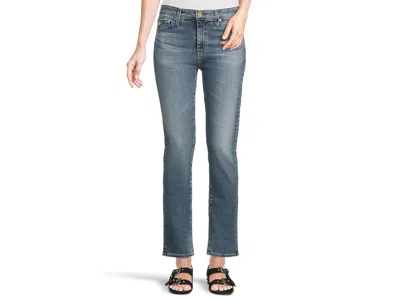 Ag Mari High-rise Slim Straight In 15 Years Shoreline In Blue