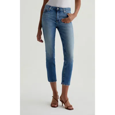 Ag Mari Mid Rise Ankle Slim Straight Leg Jeans In 13 Years Reign