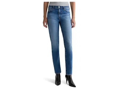 Ag Mari Mid Rise Slim Straight Jean In Blue