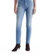 Ag Mari Mid-rise Slim Straight Jean In Sorrento In Multi