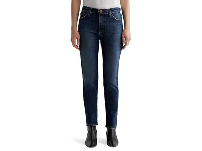 Ag Mari Mid Rise Slim Straight Jeans In 9 Years Helsinki In Blue
