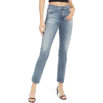 Ag Mari Mid Rise Slim Straight Leg Jeans