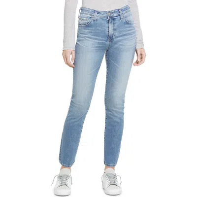 Ag Mari Mid Rise Slim Straight Leg Jeans