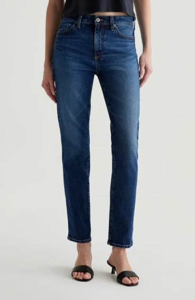 Ag Mari Mid Rise Slim Straight Leg Jeans