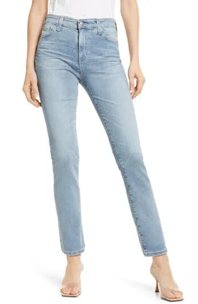 Ag Mari Mid Rise Slim Straight Leg Jeans In 26 Years Beachside