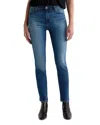 Ag Mari Mid Rise Slim Straight Leg Jeans In 12 Years Assumption In Blue