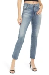 Ag Mari Mid Rise Slim Straight Leg Jeans In Richmond