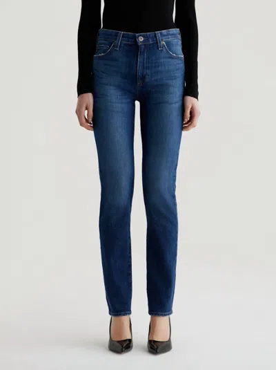 Ag Mari Mid Rise Straight Pant In Mykonos