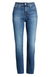 AG MARI RAW HEM ANKLE SLIM STRAIGHT LEG JEANS